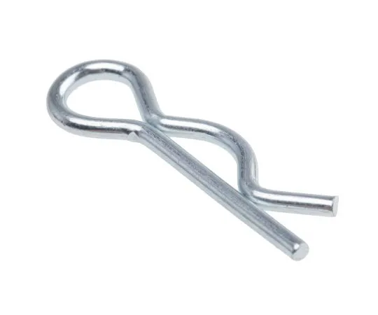 63-6735-18 Bright Zinc Plated Steel Retaining Clip, 5/16in Diameter 839-280