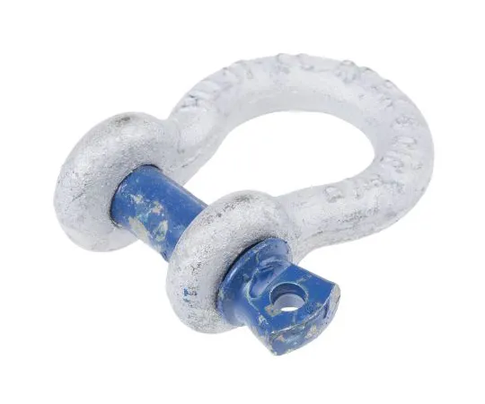 63-6715-55 RS PRO Bow Shackle, Zinc Plated Steel, 1t 674-083