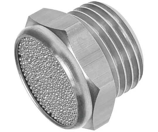 63-6996-01 Festo AMTE-M-H Brass, Bronze 10bar Pneumatic Silencer, Threaded, M5 Male AMTE-M-H-M5