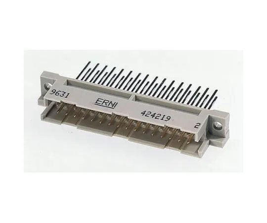 63-7328-60 ERNI 20 Way 2.54mm Pitch, Type B/3 Class C2, 2 Row, Straight DIN 41612 Connector, Socket 254370