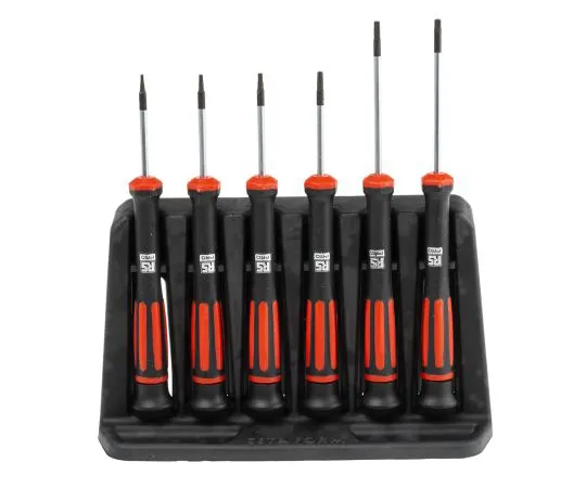 63-6979-29 RS Pro Precision Phillips: Slotted Screwdriver Set 6 Piece 125-3106