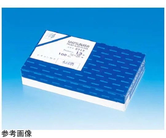 67-8065-41 Slide Glass White Edge Polished Silicon No. 1 100 Sheets S6111