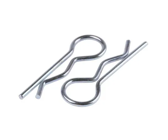 63-6735-19 33mm Bright Zinc Plated Steel Retaining Clip, 3/8in Diameter 839-296