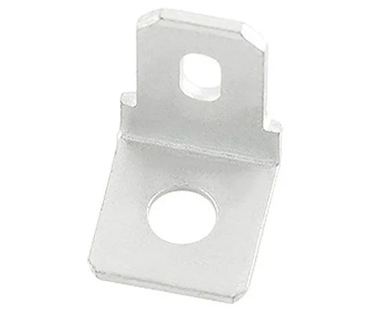 63-6978-03 RS PRO, 90° Mount Angle Stud Mount Tab Terminal, 6.35 x 0.8mm Tin Plated 125-1996