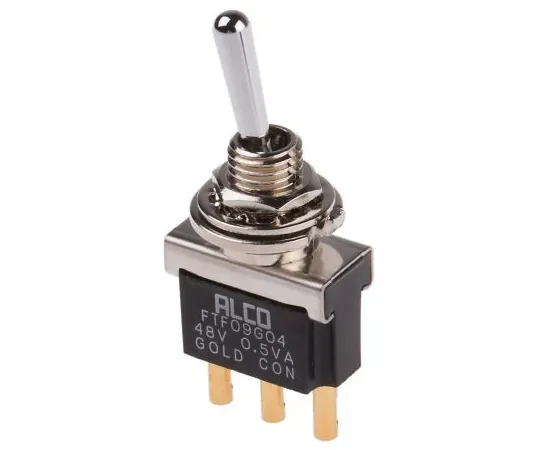63-6618-13 Toggle Switch (On) - On SPDT Panel Mount 14 mA @ 28 V dc FTF09G04