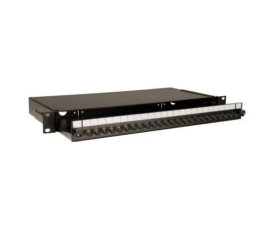 63-6991-62 RS PRO 24 Port ST Multimode Fibre Optic Patch Panel With 24 Ports Populated, 1U 125-8404