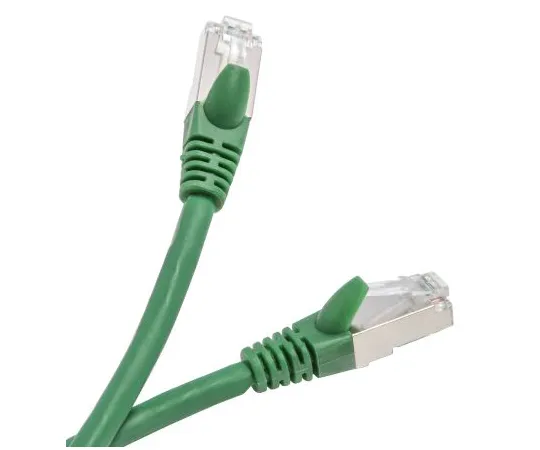 63-6703-31 RS PRO Green Cat6 Cable, F/UTP, Male RJ45/Male RJ45, Terminated, 1m 556-752