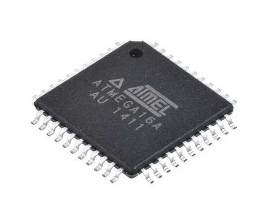 63-7015-39 Microchip Technology ATMEGA16A-AU, 8bit AVR Microcontroller, 16MHz, 16 kB Flash, 44-Pin TQFP ATMEGA16A-AU