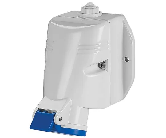 63-6988-11 RS PRO IP67 Red Wall Mount 3P+E Industrial Power Socket, Rated At 125A, 415 V 125-4382
