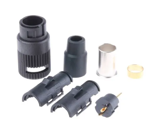 63-7018-65 Binder 710 Series Subminiature Cable Mount Connector, 2 contacts Plug 99 0971 02 02