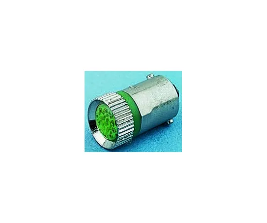 63-6586-01 LED Reflector Bulb, BA9s, Green, Multichip, 10mm dia., 28V ac/dc 209-658
