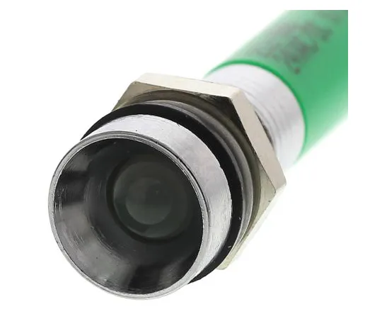 63-6588-04 RS PRO Green Indicator, 24 V ac/dc, 8mm Mounting Hole Size, Solder Tab Termination, IP67 212-288