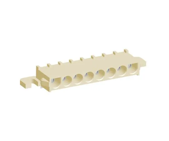 63-6938-96 Socket for Board Connection Maiten Lock 8 Pole 6.35 mm 1 Row Right Angle 1969816-1