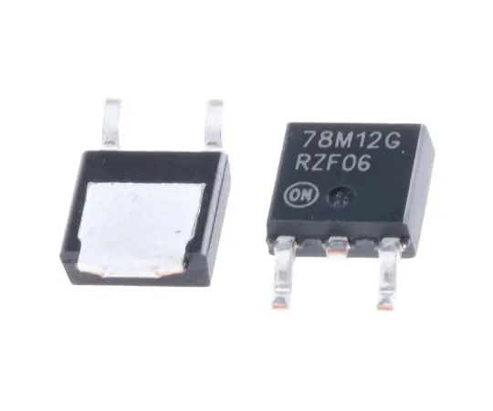 63-6968-43 ON Semiconductor, 12 V Linear Voltage Regulator, 700mA, 1-Channel 3-Pin, DPAK MC78M12CDTG MC78M12CDTG