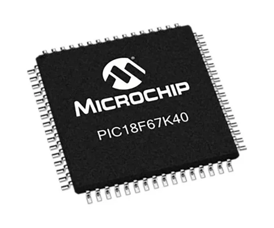 63-7039-94 Microchip PIC18F66K40-I/PT, 8bit PIC18 Microcontroller, 64MHz, 64 kB Flash, 64-Pin TQFP PIC18F66K40-I/PT