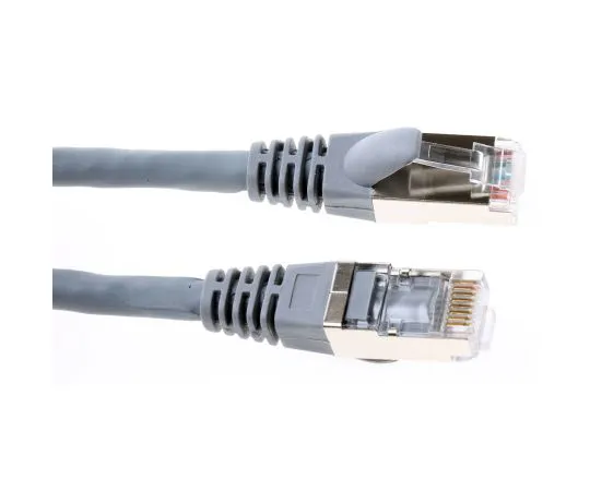 63-6703-67 RS PRO Grey Cat6 Cable, F/UTP, Male RJ45/Male RJ45, Terminated, 500mm 556-966
