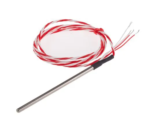 63-6899-30 RS PRO Type PT 100 Thermocouple 90mm Length, 4mm Diameter, -50°C → +200°C 123-5610