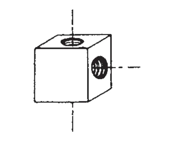 64-1072-17　［Out of stock］three-way block　K-11-1
