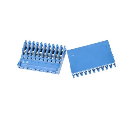 63-6698-55 Connector housing female 10 pole 1 row 2.54 mm amplifier module 1-281786-0