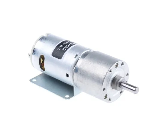 63-6642-46 RS PRO Brushed Geared DC Geared Motor, 19.8 W, 12 V, 29 Ncm, 256 rpm, 6mm Shaft Diameter 420-669