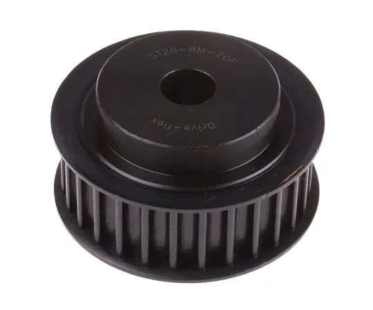 63-6573-94 RS PRO Timing Belt Pulley, Steel 20mm Belt Width x 8mm Pitch, 28 Tooth 183-934
