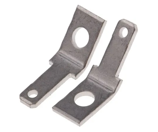 63-6977-88 RS PRO, 135° Mount Angle Stud Mount Tab Terminal, 2.8 x 0.8mm Tin Plated 125-1981