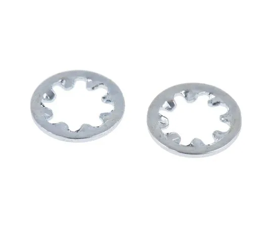 63-6695-23 Bright Zinc Plated Steel Internal Tooth Shakeproof Washer, M5 526-603