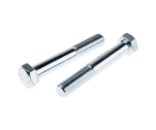 63-6611-10 Clear Passivated, Zinc Steel Hex Bolt, M20 x 130mm 277-581