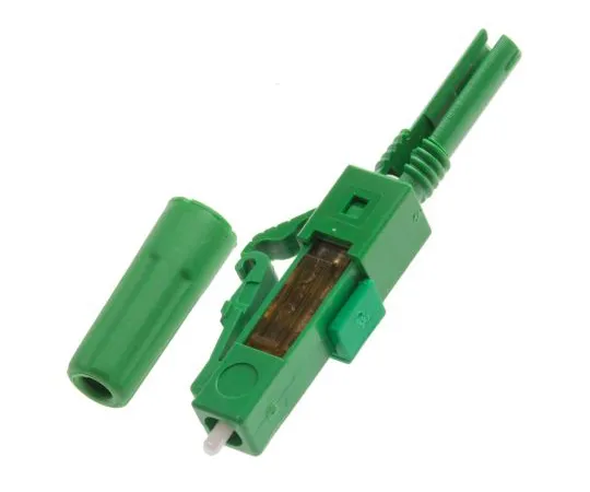 63-6790-81 RS PRO, LC, APC Single Mode Simplex Fibre Optic Connector 9/125μm Fibre Size, ≤ 0.4dB Insertion Loss 121-4205