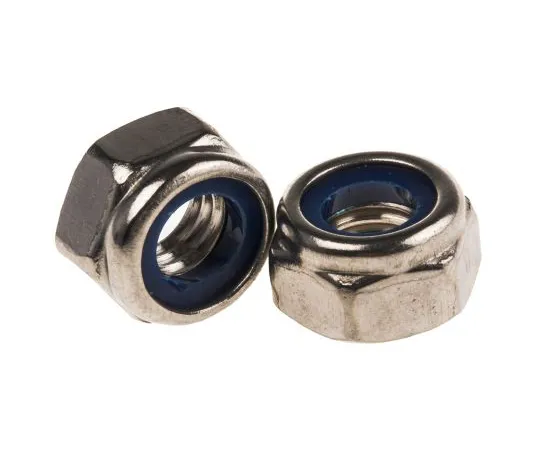 63-6726-76 RS PRO, M8, Plain Nylon Insert Lock Nut 767-848