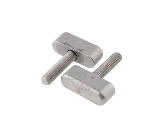 63-6601-48 RS PRO Silver Wing Clamping Knob, M8 237-344