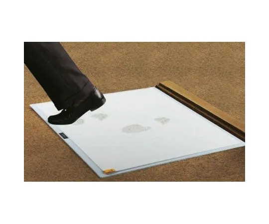 63-7336-13 COBA Clean Step Anti-Slip, Entrance Mat, Adhesive Peel Sheet, Indoor Use, Blue/Grey/White, 600mm 800mm 6.5mm WC000011