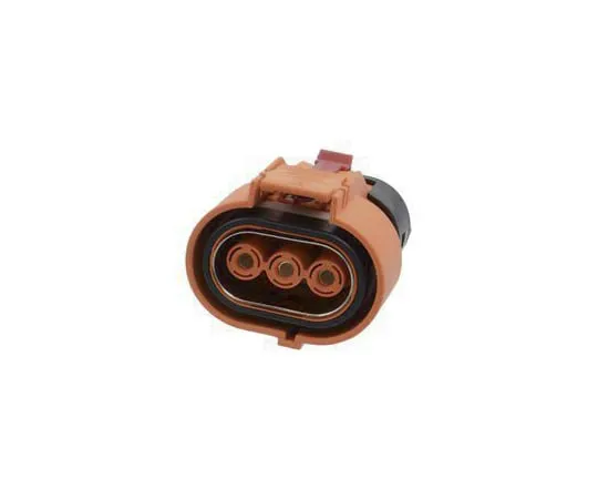 63-6942-43 Connectors for Electric Vehicless 1 Row 2 Pole 7.5 to 70 A 800 V ac Female Orange ELP2U01C10-738026-2US1