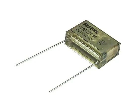 63-7352-61 KEMET Paper Capacitor 150nF 275V ac ±10% Tolerance PME271M Through Hole +110°C PME271M615KR30