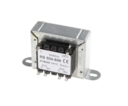 63-6680-57 RS PRO 12VA 2 Output Chassis Mounting Transformer, 18V ac 504-606