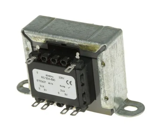 63-6680-70 RS PRO 6VA 2 Output Chassis Mounting Transformer, 9V ac 504-690