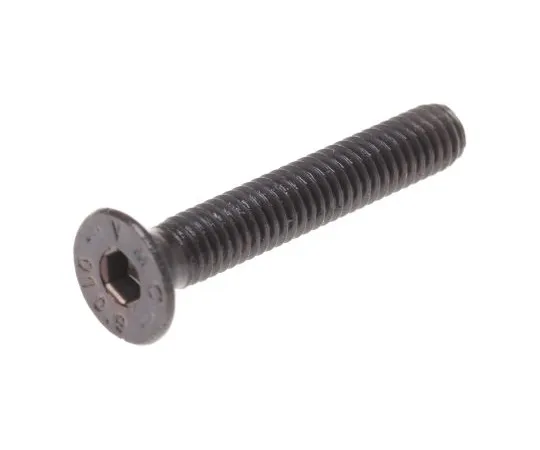63-6615-08 RS PRO M4 x 25mm Hex Socket Countersunk Screw Black, Self-Colour Steel 292-451