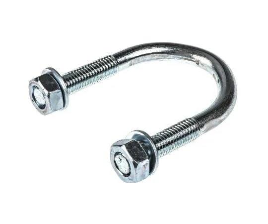 63-6733-96 M10 43mm Bright Zinc Plated Steel Round U-Bolt 829-946
