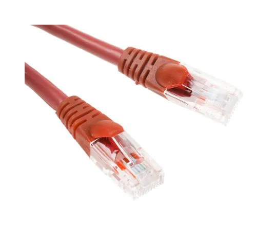 63-6704-42 RS PRO Red LSZH Cat5e Cable U/UTP, 5m Male RJ45/Male RJ45 Terminated 557-496