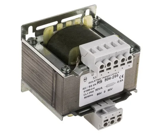 63-6680-22 RS PRO 50VA Isolating Transformer, 230 V ac, 245 V ac, 400 V ac, 415 V ac Primary 1 x, ±55V ac Secondary 504-296