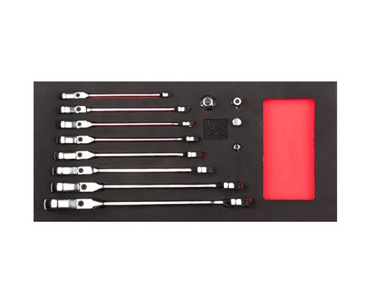 63-6978-75 RS PRO 8 → 19 mm Combination Ratchet Spanner, Hexagon, Square 125-3051