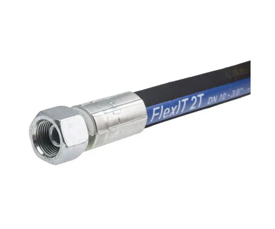 63-6762-55 758mm Synthetic Rubber Hydraulic Hose Assembly, 330bar Max Pressure 110-2003