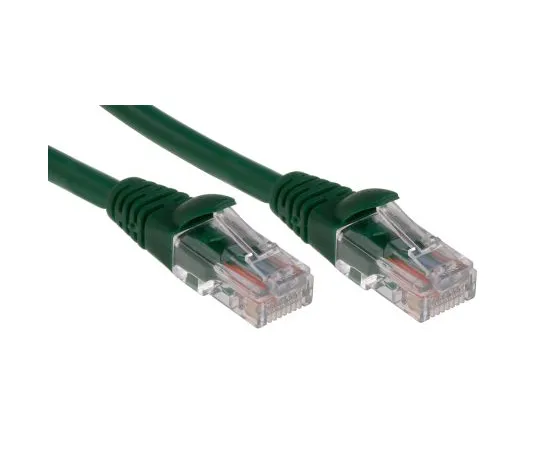 63-6702-80 RS PRO Green LSZH Cat5e Cable U/UTP, 1m Male RJ45/Male RJ45 Terminated 556-449