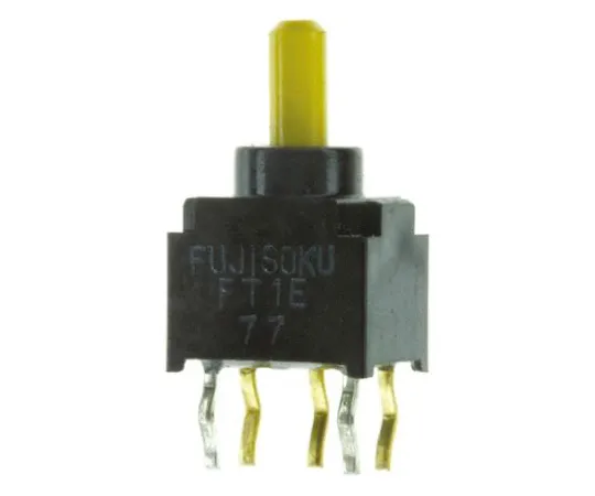 63-6594-22 Toggle Switch On-Off-On SPDT PCB 0.4 VA @ 28 V dc FT1E-2M-Z