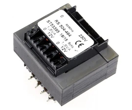 63-6680-36 12V ac 2 Output Through Hole PCB Transformer, 3VA 504-464