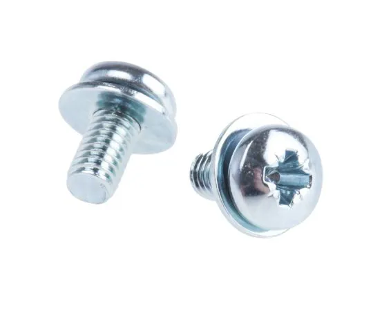 63-6611-72 RS PRO M3 x 6mm Zinc Plated Steel Pan Head Sems Screw, Plain Washer 278-821