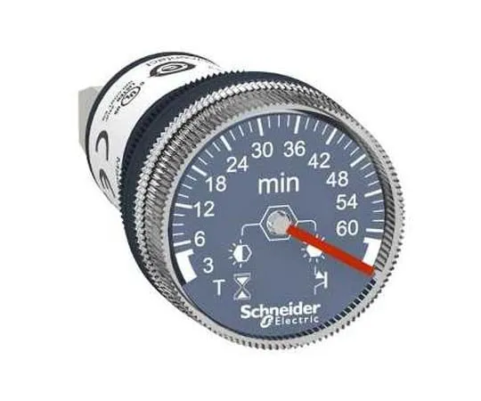 63-7038-56 Schneider Electric Single Timer Relay, Screw, 3 → 60 min, 24 V dc XB5DTB25