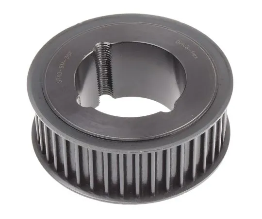 63-6574-28 RS PRO Timing Belt Pulley, Cast Iron 38mm Belt Width x 8mm Pitch, 40 Tooth 184-246