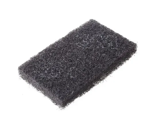 63-6629-45 Polishing scrubbing brush Black sponge for industrial ***, kitchen *** 76