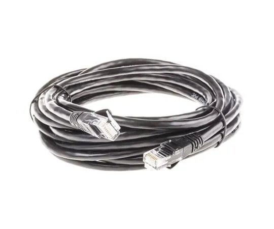 63-6702-56 RS PRO Black PVC Cat5e Cable U/UTP, 5m Male RJ45/Male RJ45 Terminated 556-263
